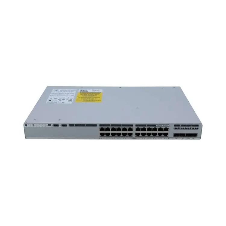 Original Ciscos C9200l-24t-4g-e Industrial Network Switches 24-port Poe+ 4x1g Switch C9200L-24p-4g-e