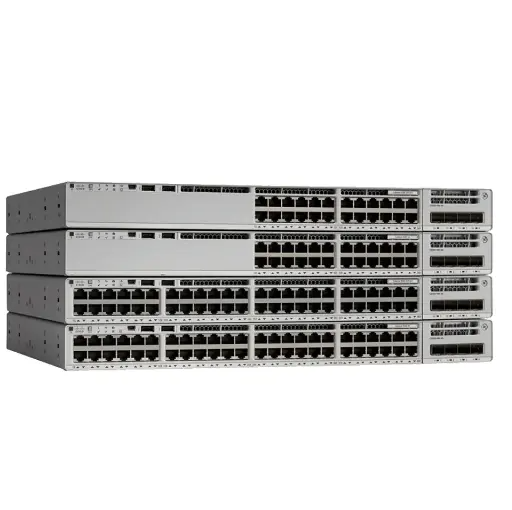 Original Ciscos C9200l-24t-4g-e Industrial Network Switches 24-port Poe+ 4x1g Switch C9200L-24p-4g-e