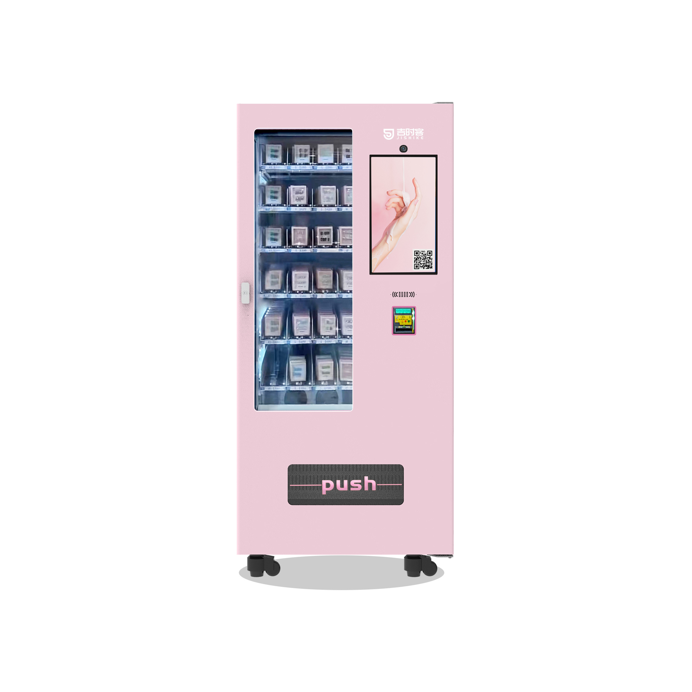 HK Full Automatic Hat Gym Towel Vending Machine Vending Dispenser For Sale