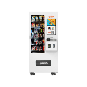 HK Upgraded Elevator Glass Bottle Vending Machine With Lift System