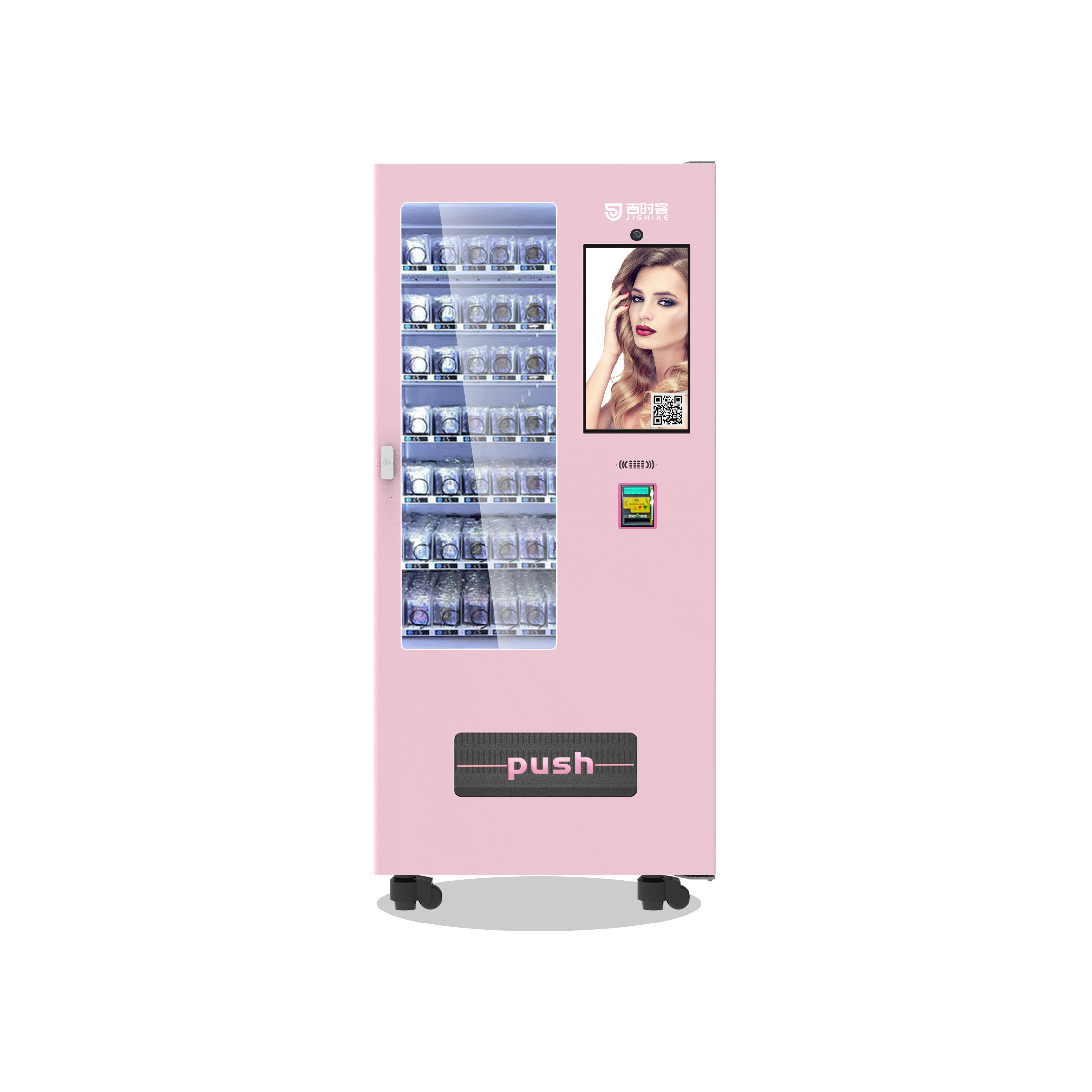 JSK OEM Customized Electronic Automatic 24 Hours Self Service Cosmetics Beauty Product Vending Machine For Outdoor