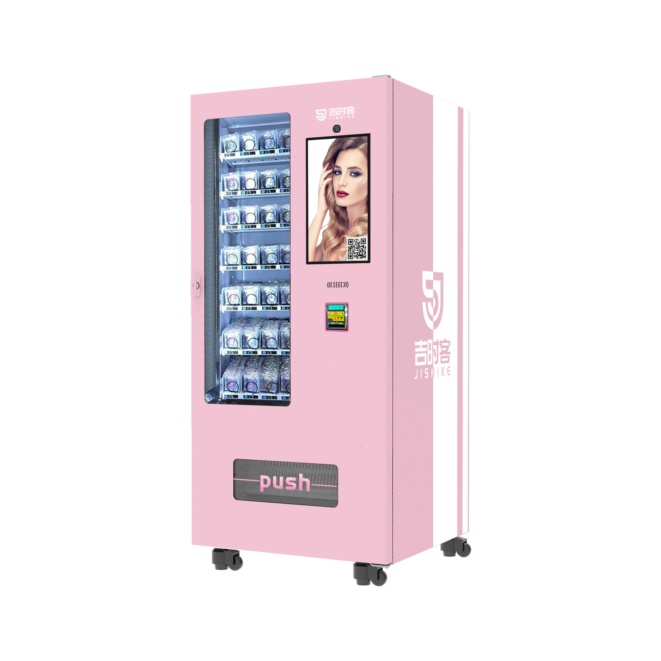 JSK OEM Customized Electronic Automatic 24 Hours Self Service Cosmetics Beauty Product Vending Machine For Outdoor