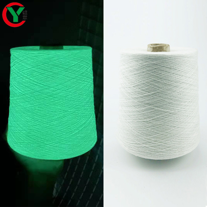 Luminous Embroidery Thread,high Light Glow in The Dark Yarn,100% Polyester Embroidery Machine Carton Packing 100% Polyester Dyed