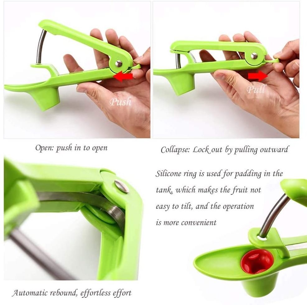 Premium Cherry Pitter Olive Stoner Heavy Duty Durable Stone Corer Seed Remover Tool