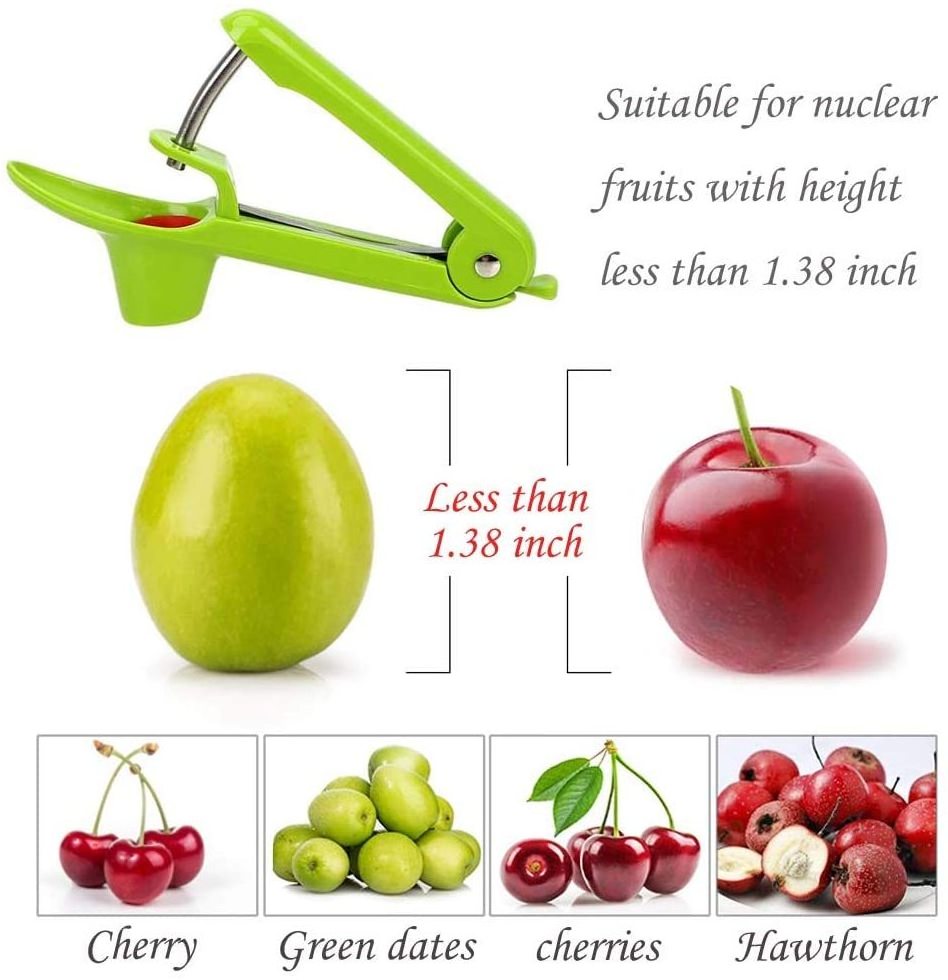 Premium Cherry Pitter Olive Stoner Heavy Duty Durable Stone Corer Seed Remover Tool