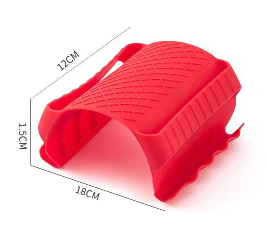 Silicone Gloves Heat Resistant Grilling Oven Mitts Pot Holders Non Slip Protective Waterproof Dexterity Grippy