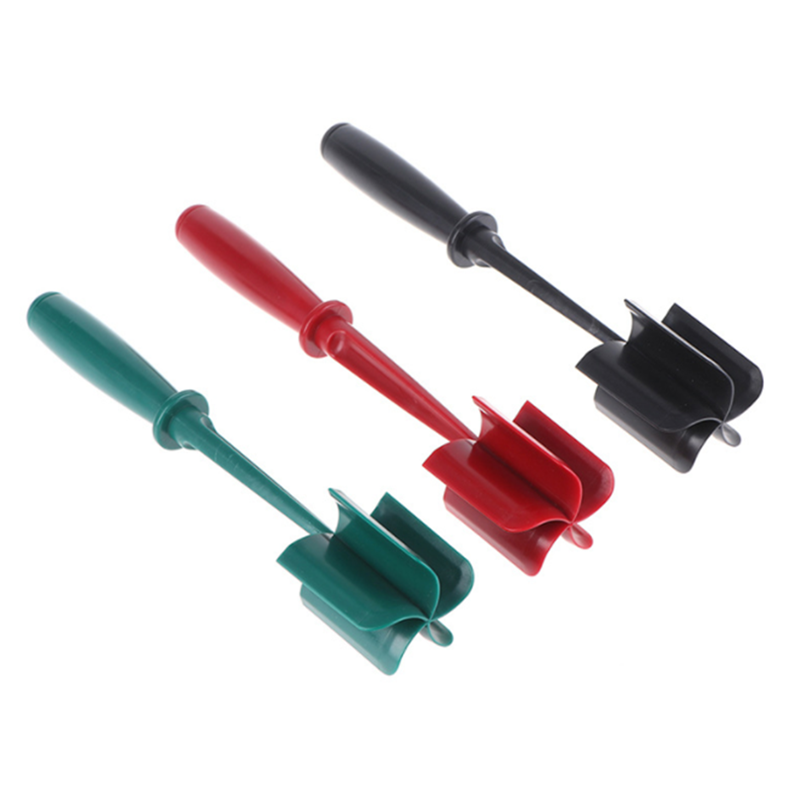 Heat Resistant Masher and Smasher, Non Stick Mix Nylon Ground Beef Chopper Tool and Meat Fork