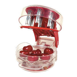 Quickly pit up to 6 cherries at once Easy Kitchen Tool  Olive Pitter Progressive Cherry Pitter