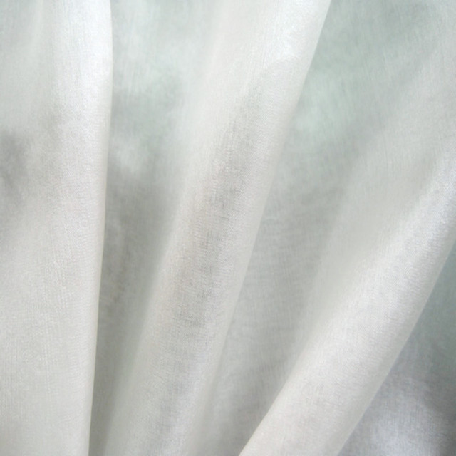 4.5 m/m 100% Natural White Soft Silk Pongee Fabric for Hand Painting Dye Scarf on Line Soft Textile