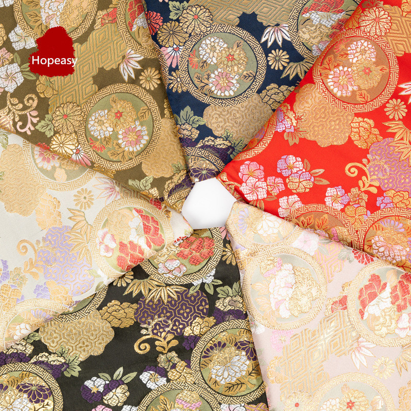 Wonderful Wholesale Japanese Jacquard Brocade Fabric Heavy Stiff Ready Goods for Trousers Han Chinese Clothing Skirt