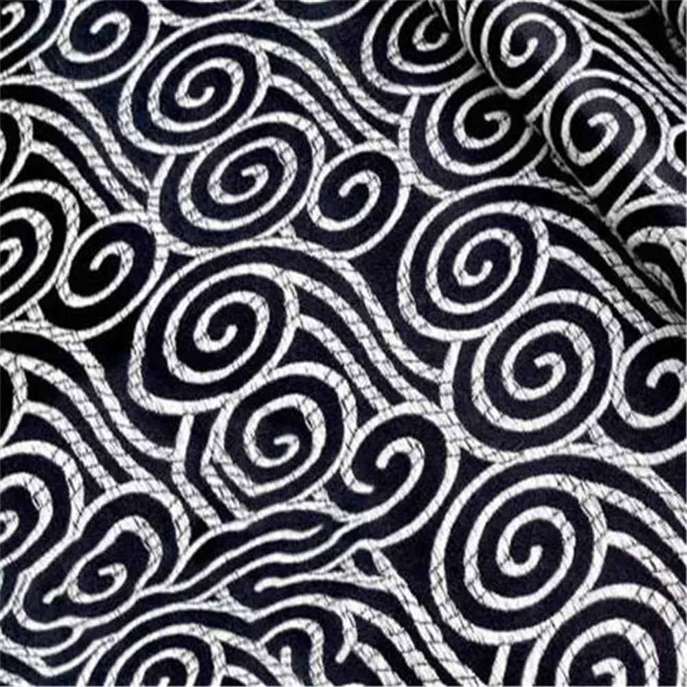 Good Quality Classic Hot Selling Chinese Traditional Polyester Brocade Fabric for Japan Kimono