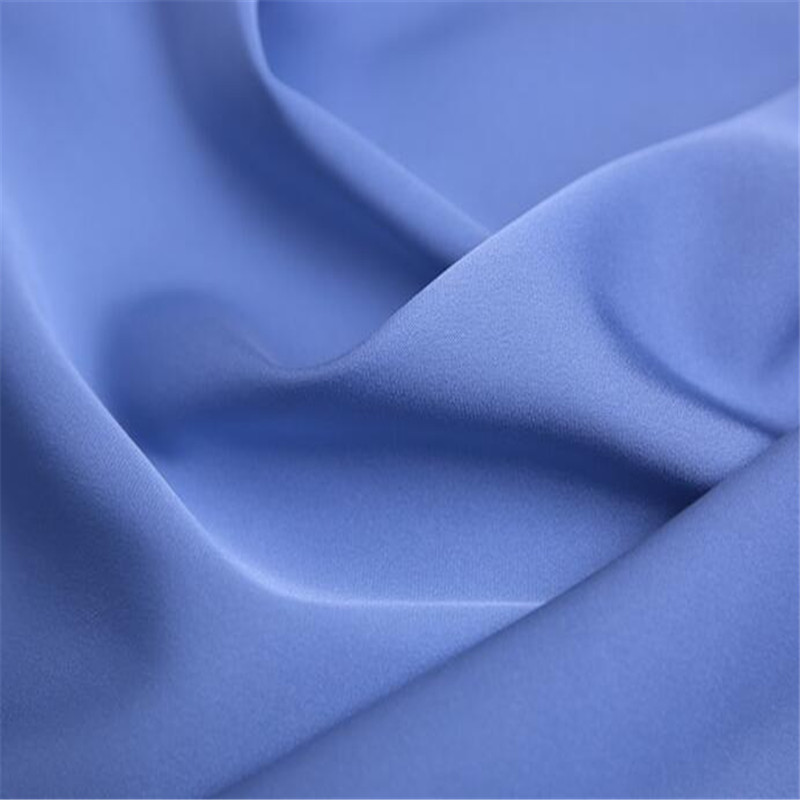 High Quality 19 mm 140 cm Luxury Heavy Silk Stretch Fabrics Silk Double Georgette Fabric For Clothing