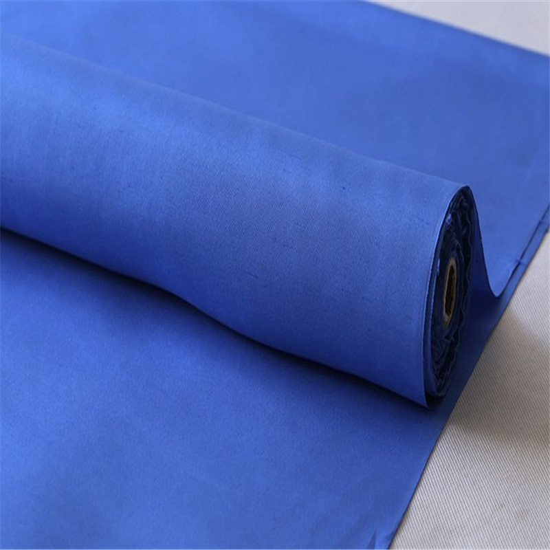 High Quality Safe Plain Yarn Dyed Silk Duppion Fabric Dupion for Clothing Skirt Pants