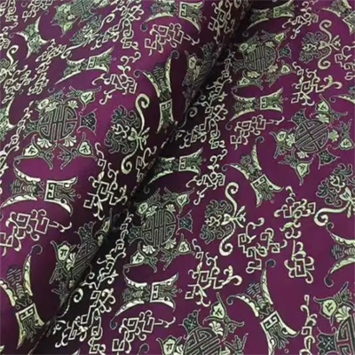 Traditional Style Made in China Wholesale Nice Colors Great Quality Material Brocade Fabric for Home Textile