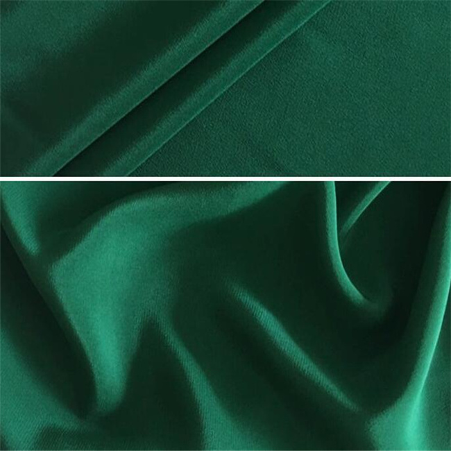 100% Silk Mulberry Natural Organic Silk Crepe De Chine CDC Fabric Dark Green Solid Color for Men Shirt Costume Clothing