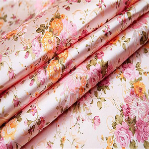 Cheap Price Wholesale Elegant Style Graceful Floral Jacquard Brocade Polyester Fabric for Chinese Traditional Dresses