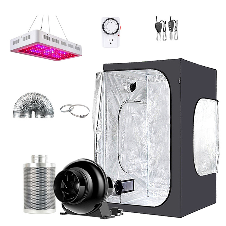 2023 Hot Sale U Shape 600d Hydroponic Mylar Indoor Grow Tents Kit For Planting