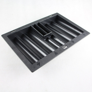 350 ABS Black Poker Dealer Chip Tray