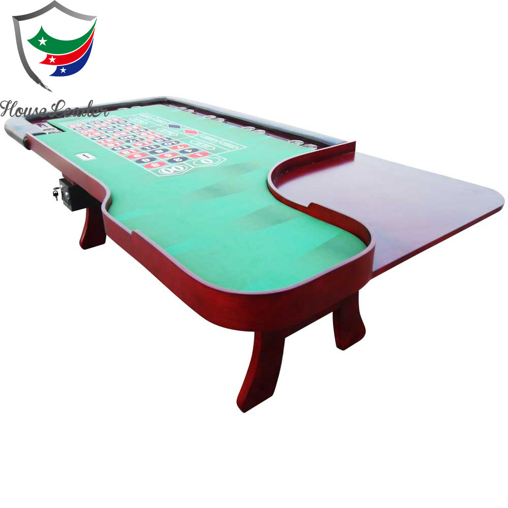 Professional 96inch Roulette Game Table with 18inch Solid Wooden Wheel