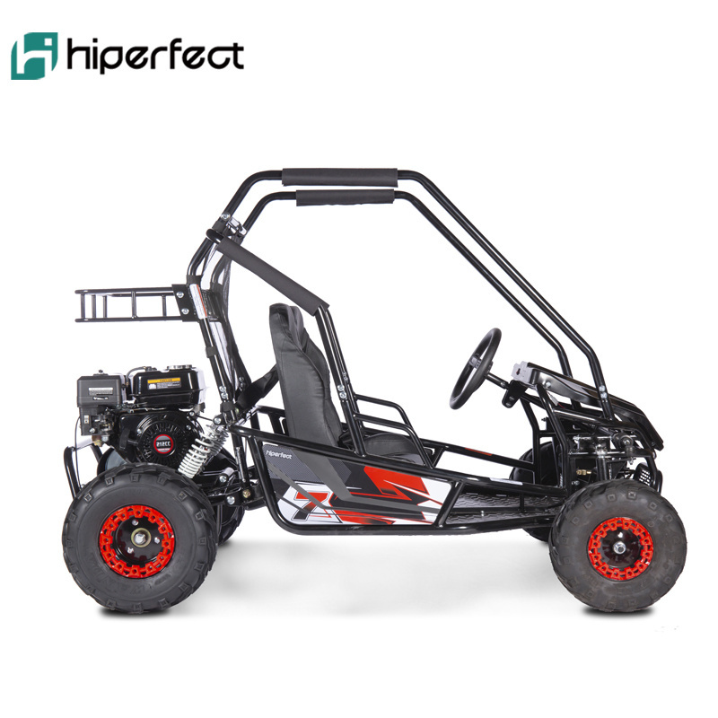 Hiperfect new high quality 200cc kdis automatic 4 stroke off road dune buggy go kart, gas powered go cart utv for cheap sale