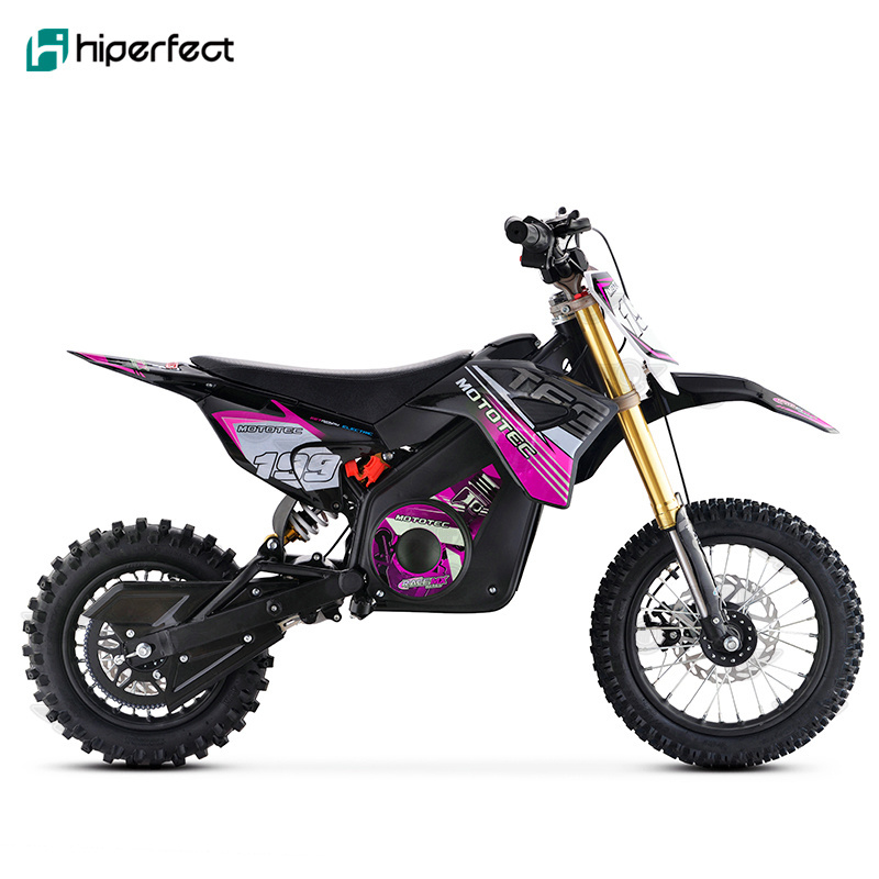 New high quality 1000W 36V 48V children super electric pit bike dirt bike, electric kids motorbikes, racing moto