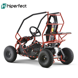 Off road brushless kids single seat sand farm beach mini electric dune buggy, kart cross