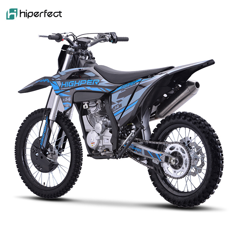 Hiperfect new motorcycle pit bike 150cc 200cc 250cc 300cc 4 stroke  off-road motocross Bike dirt bike  for adults