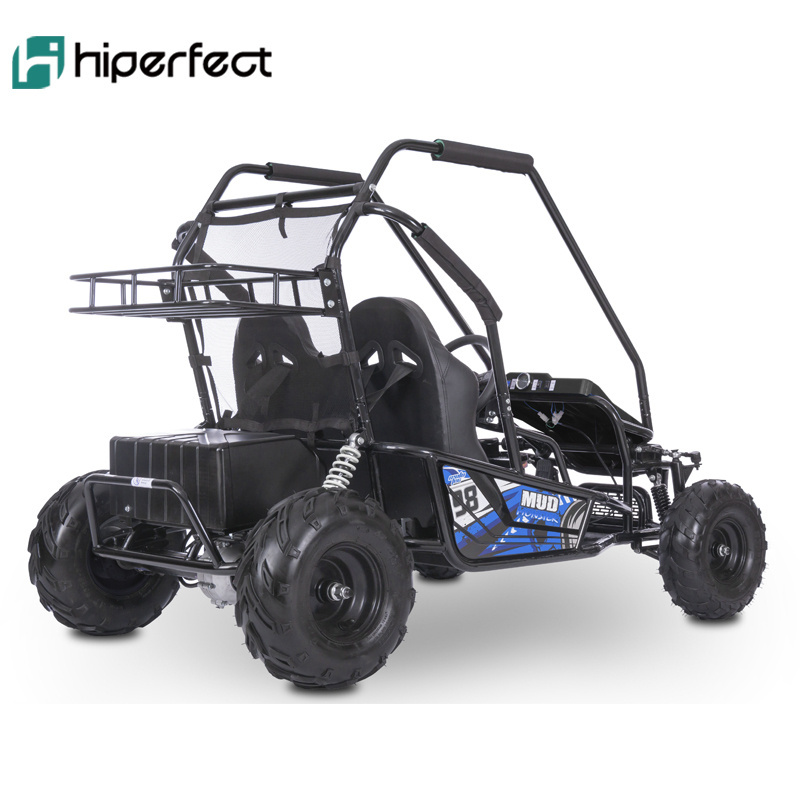 1200W 48V 60V big electric 2 seat dune buggy, electric kids go kart, off-road go-karts for cheap sale