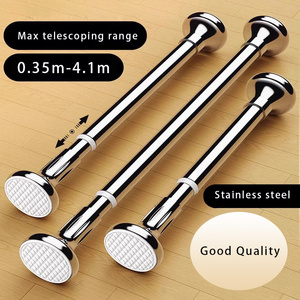 Wholesale Stainless Steel Telescopic Rod Curtain Rod Shower Curtain Rod