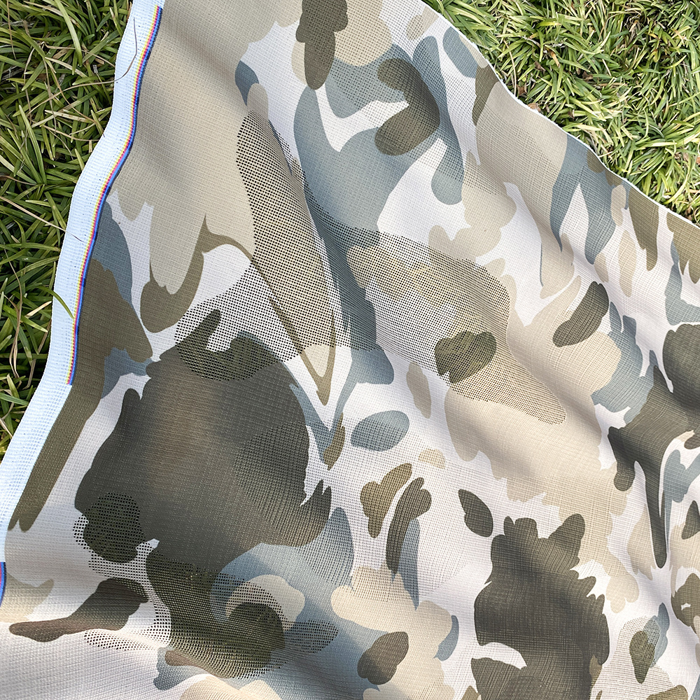 Infrared  Decoration Outdoor Training Camo Multispectral Durable Polyester Desert Camouflage Net for Hunting