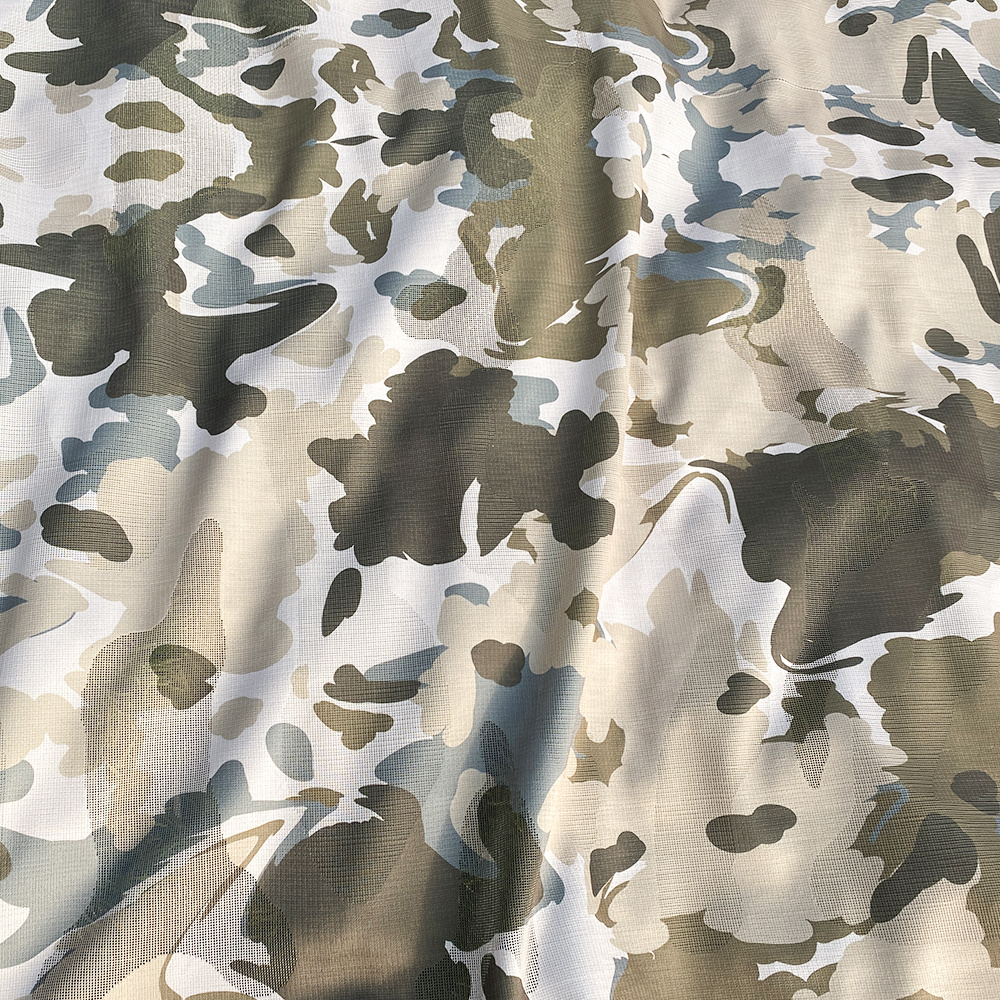 Infrared  Decoration Outdoor Training Camo Multispectral Durable Polyester Desert Camouflage Net for Hunting