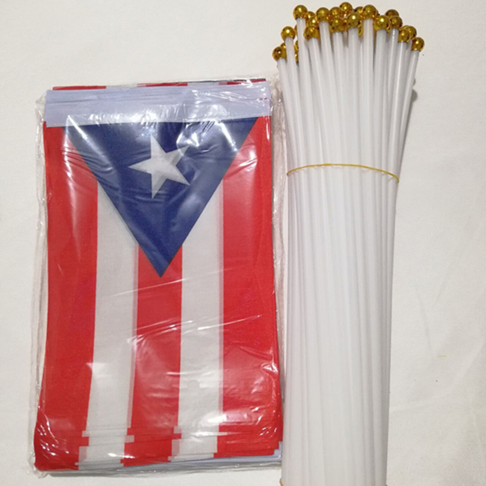 puerto rico Factory Supply custom flag car accessories