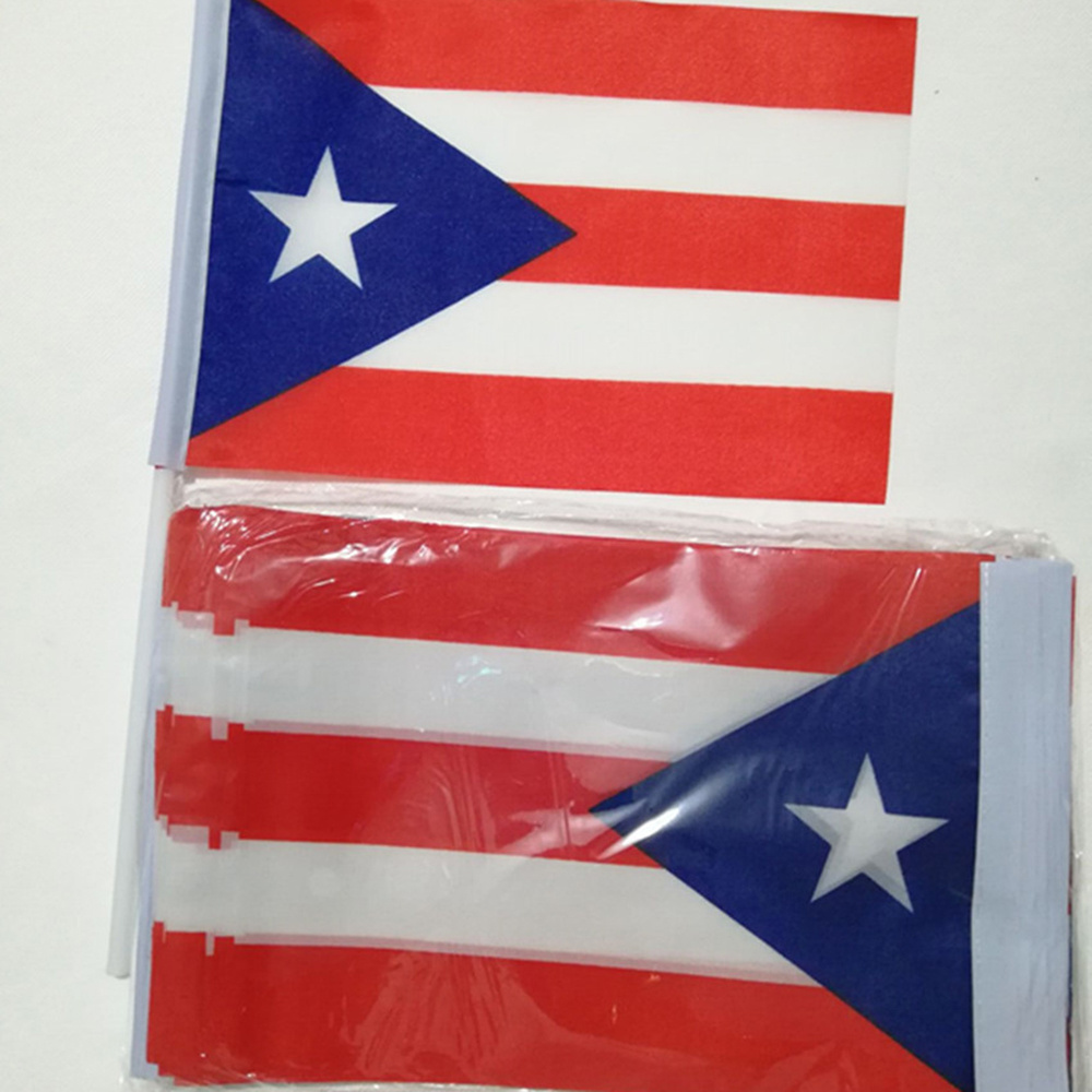 puerto rico Factory Supply custom flag car accessories