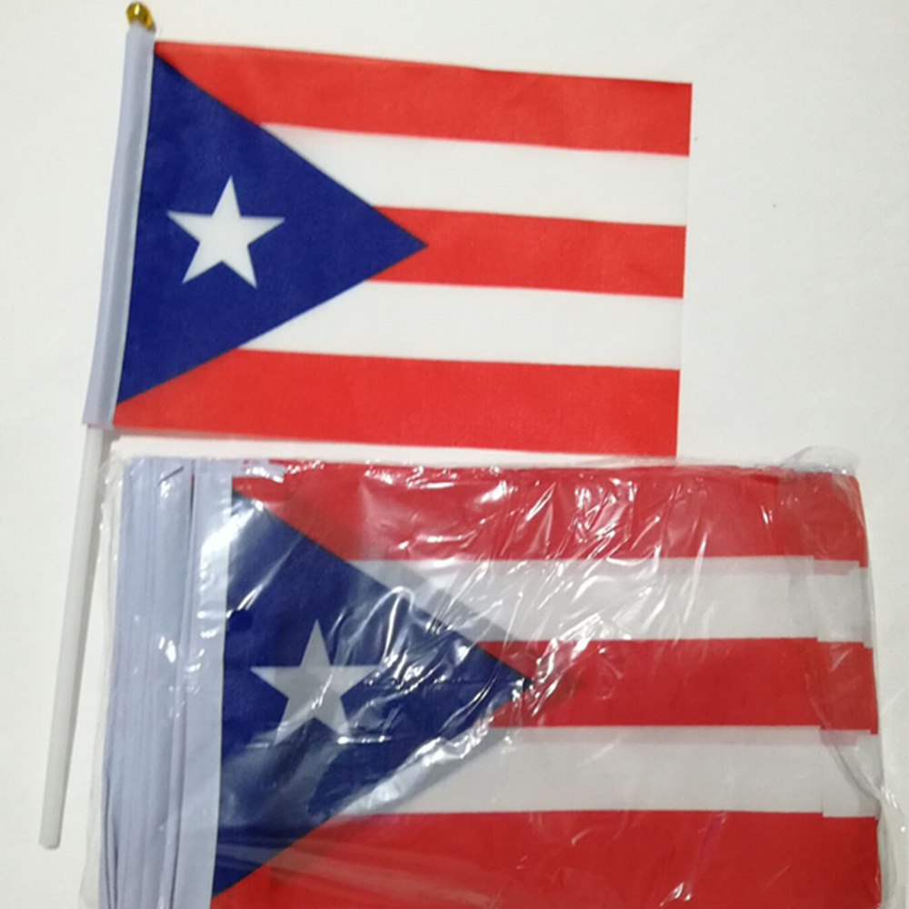 puerto rico Factory Supply custom flag car accessories