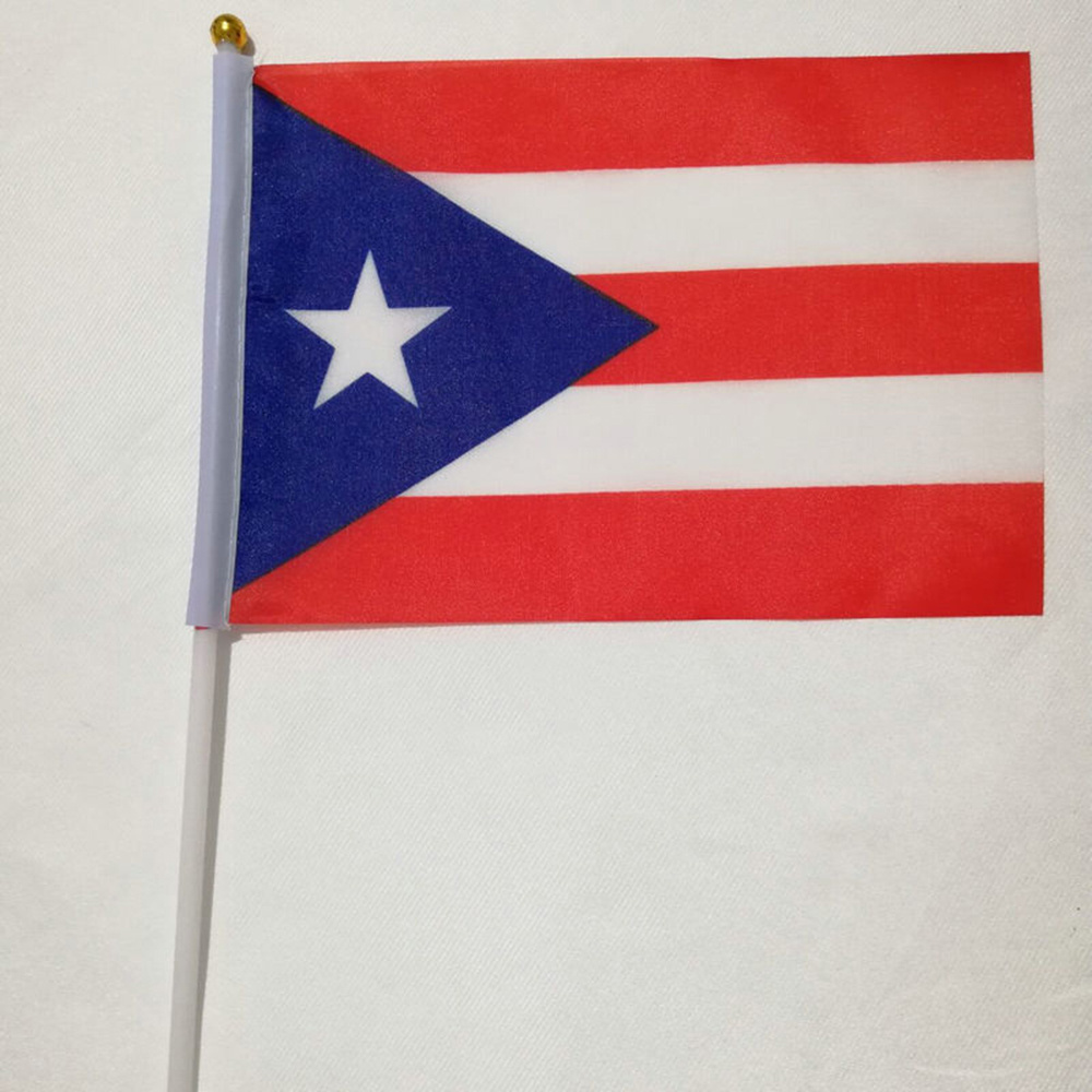 puerto rico Factory Supply custom flag car accessories