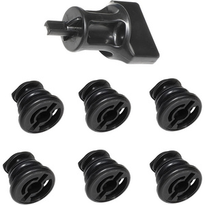 Oil Drain Plug No Leak 06L103801 6 pack with Oil Drain Plug Removal Tool for VW 1.8L 2.0L Petrol Audi Golf Passat