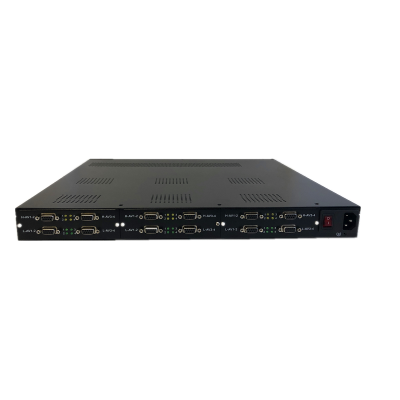 Multi Channel Satellite Tuner to IP RF DVB T modulator Encrypted DVB-S2 tuner to RTMP iptv gateway