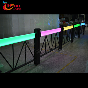 Balcony Decorative LED Railing Remote Control Lighting Railing Modern Design  Square LED Illuminare Railing