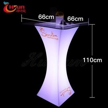 New Product Home Furniture Led Modern Night Club Furniture Bar Decorative Bar table