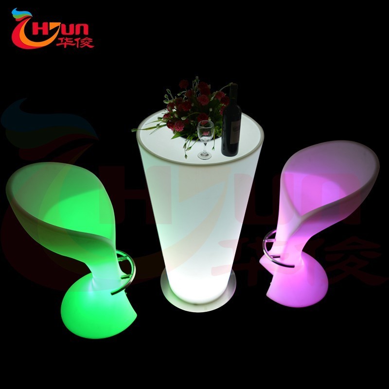 Nightclub LED Cocktail Table,LED Light Up Bar Table,LED Bar Table