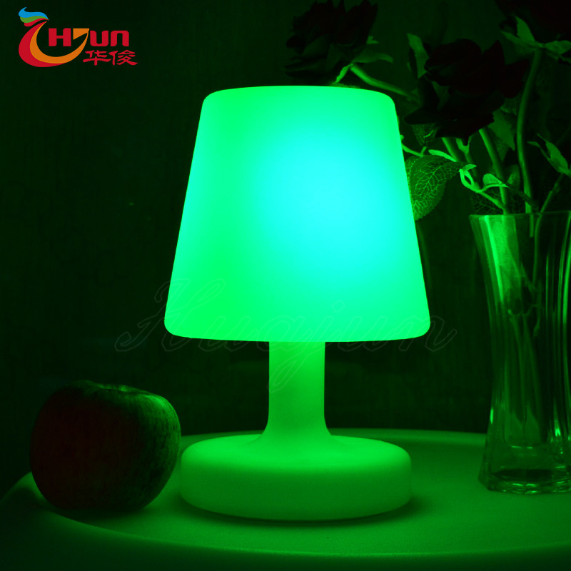 Modern luxury led smart light home portable rechargeable table lamp