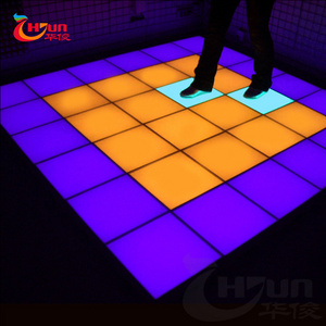 Led Change Colour Dance Floor Best Sale Night Club Newest Design Disco Light Led Dance Floor.