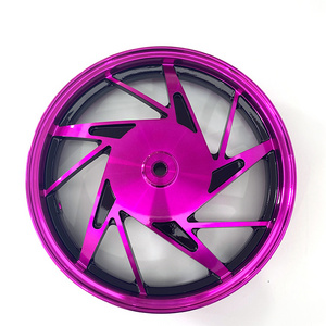 Wholesale OEM New Casting Motorcycle Wheels Aluminum Alloy 14 16 17inch Motorcycle Wheels  for MIO