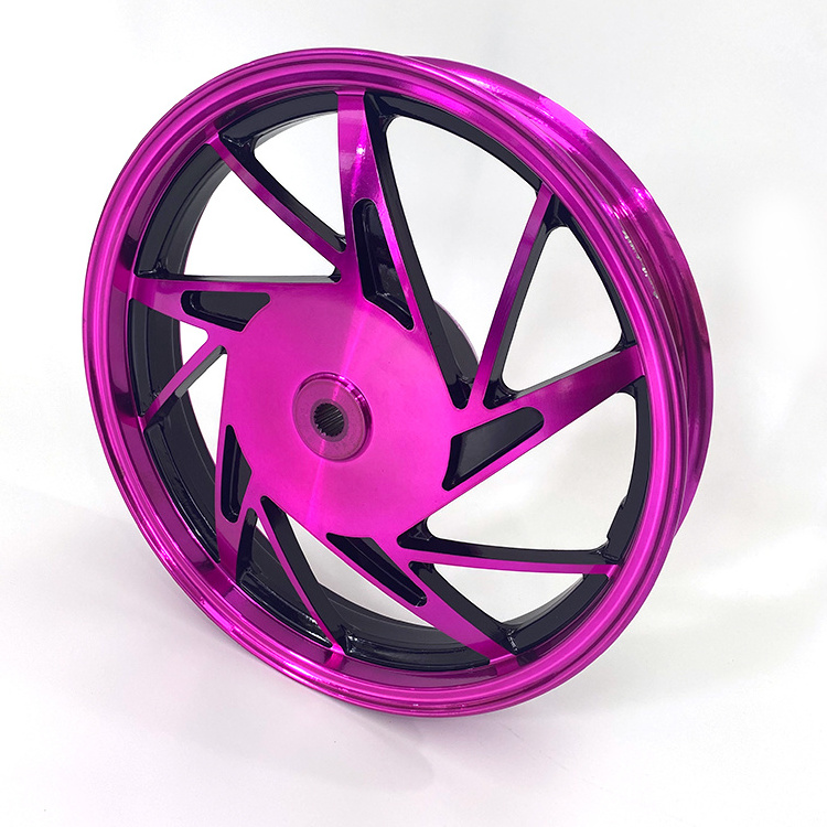 Wholesale OEM New Casting Motorcycle Wheels Aluminum Alloy 14 16 17inch Motorcycle Wheels  for MIO