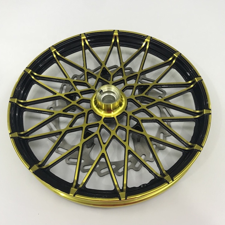 For SNIPER 150 Motorcycle front/rear modified wheel rims with disk brake Aluminum Alloy wheels for 17 inch