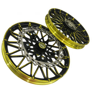 For SNIPER 150 Motorcycle front/rear modified wheel rims with disk brake Aluminum Alloy wheels for 17 inch