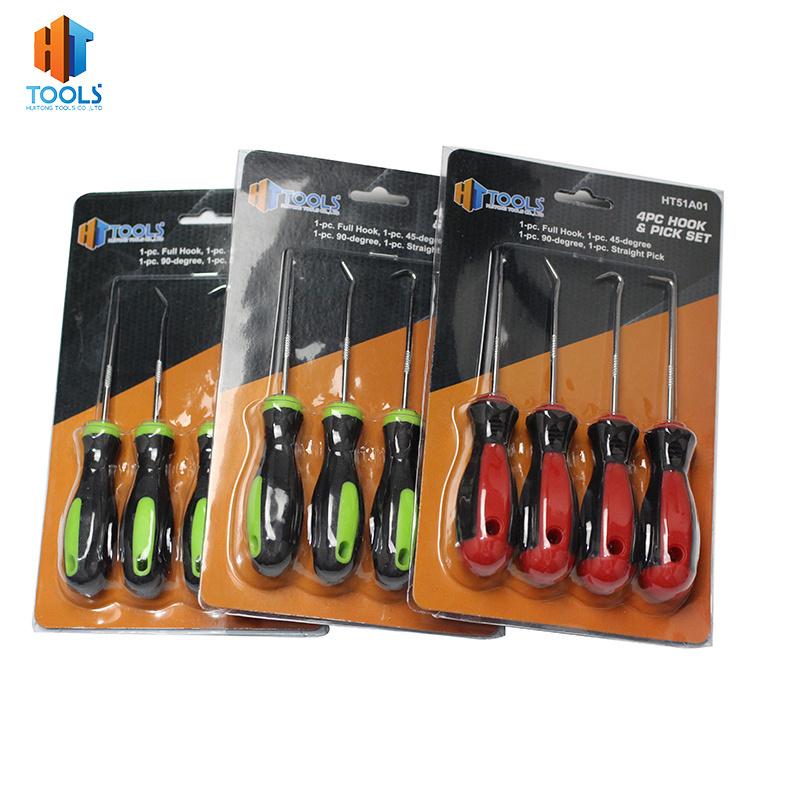 4pcs Car Oil Seal Hook And Pick Tools Set