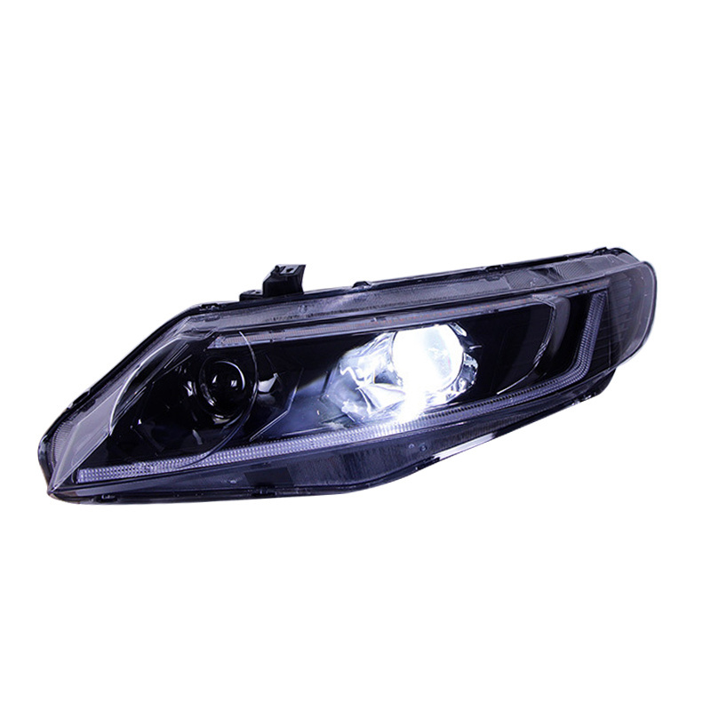 LED Headlights for Honda Civic 2006 2007 2008 2009 2010 2011 8th FA gen DRL Head Lamp Accessories car IX