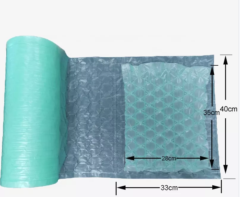 bubble roll wrap protective packaging air bag roll air pillow air cushions bubble packaging foam roll packaging