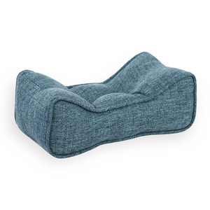 Blended coarse linen waist pillow pillow office chair chair seat for long sitting waist cushion car back cushion waist cushion